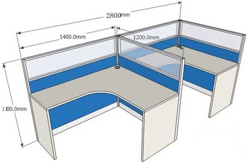 企業(yè)在設(shè)計(jì)中要嚴(yán)格要求辦公家具尺寸